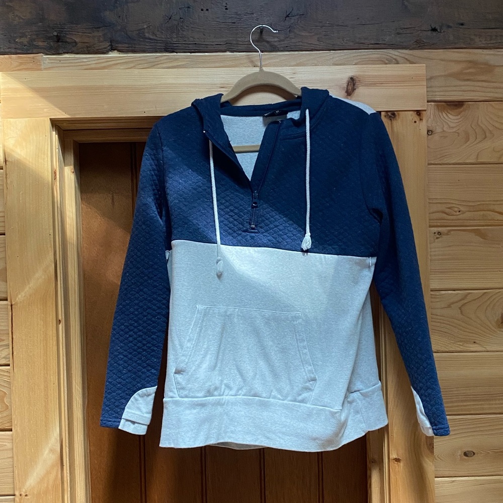 Nursing Queen Maternity Breastfeeding Nursing Blue Gray Hoodie